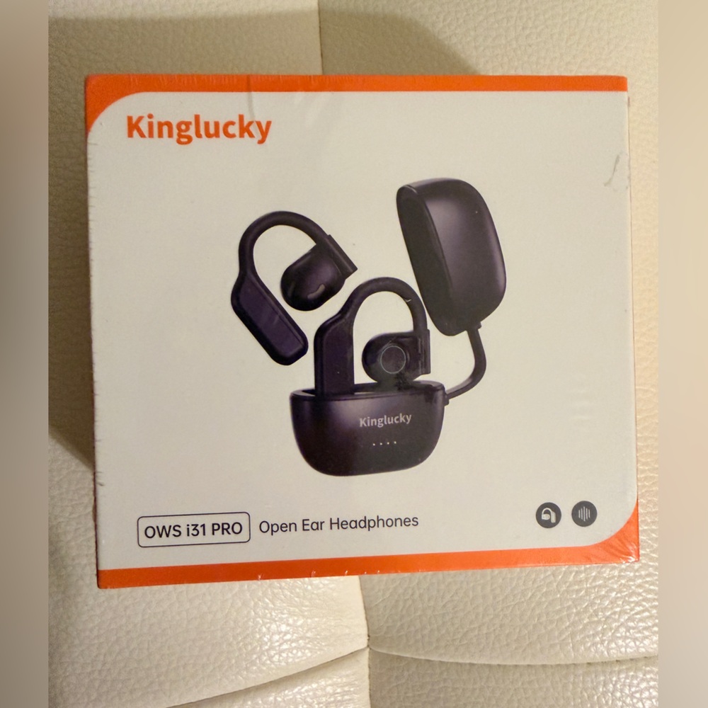 Lucky Brand Black Open Ear Headphones